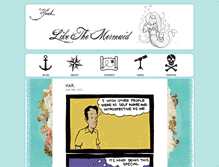 Tablet Screenshot of likethemermaid.com